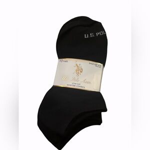 U.S. Polo Assn. Women’s Black Ankle Socks - 10 Pack
New with Tags